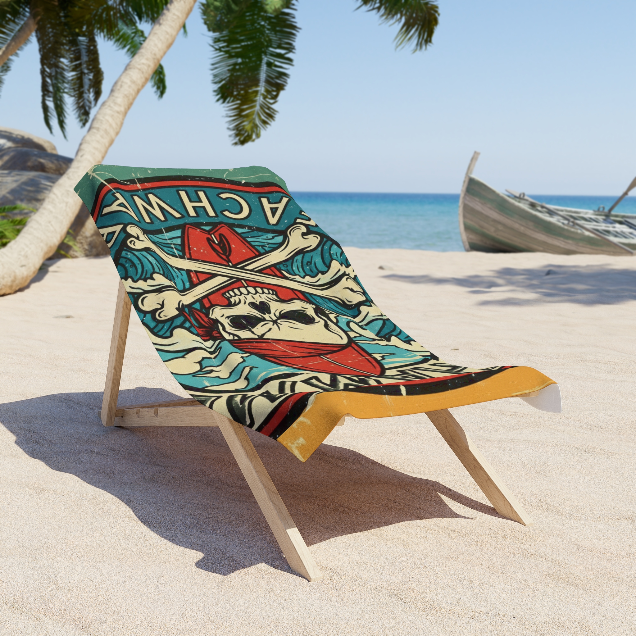 Skull Surf Performance Towel